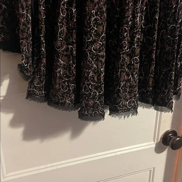 ecate Black and Brown Patterned Long Sleeve Dress - Picture 3 of 9